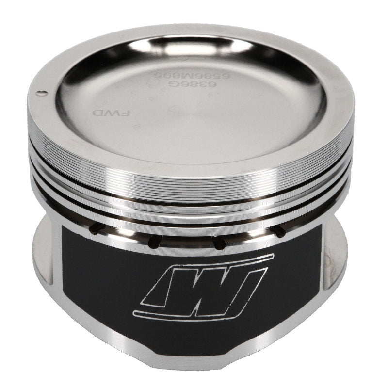 Wiseco Nissan KA24 Dished 9:1 CR 89.5 Piston Kit Wiseco Piston Sets - Forged - 4cyl