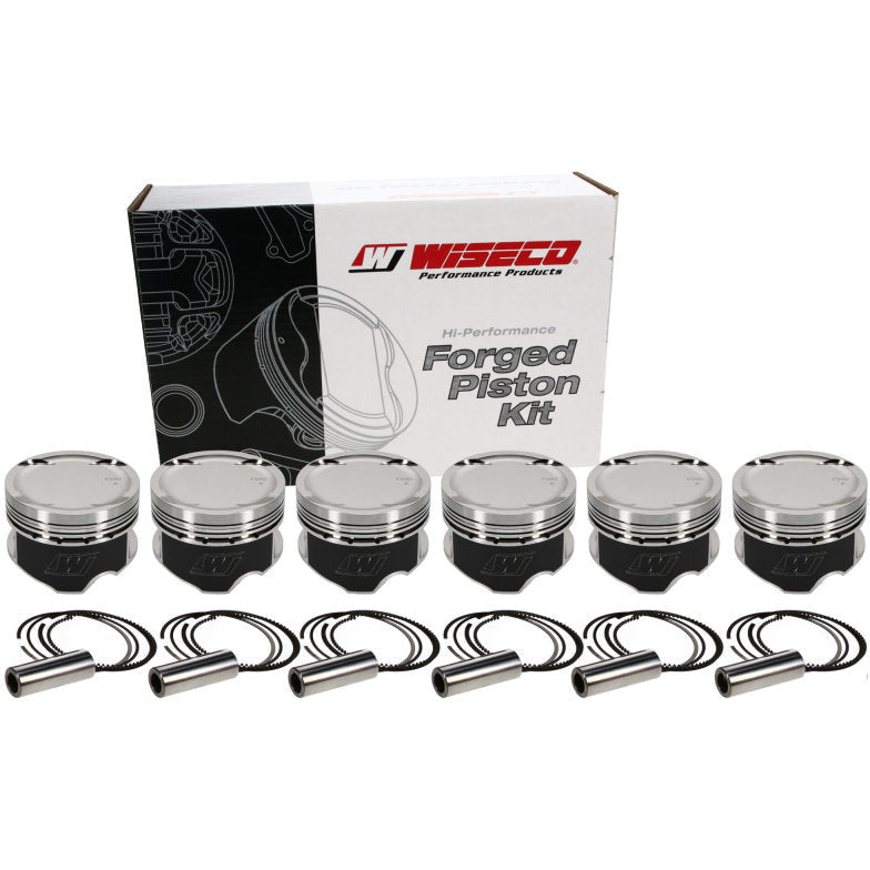 Wiseco Nissan VG30 Turbo -9cc 1.260 X 87MM Piston Shelf Stock Wiseco Pistons - Forged - Single