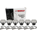 Wiseco Nissan VR38DETT 3.8L 95.5mm Std Bore 1.35inch CH -1.8 Dome Dish 9.5:1 - Single Piston Wiseco Pistons - Forged - Single