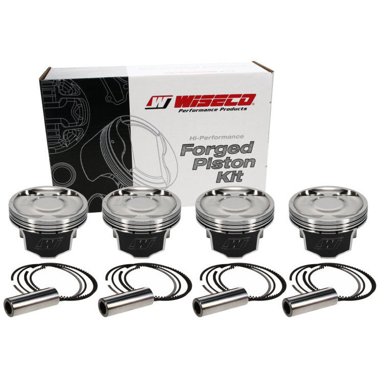Wiseco Subaru EJ257 WRX/STI 4v Dish -19cc 99.5 Piston Shelf Stock Kit Wiseco Piston Sets - Forged - 4cyl