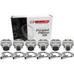 Wiseco Toyota 2JZ Supra -5.3cc Dish 86.25mm Piston Shelf Stock *Single Piston Only* Wiseco Pistons - Forged - Single