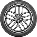 Yokohama Advan Sport A/S+ Tire - 255/40R18 99Y Yokohama Tire Tires - UHP All-Season