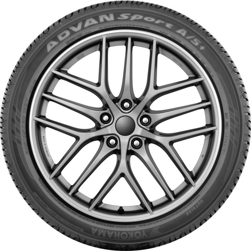 Yokohama Advan Sport A/S+ Tire - 255/40R18 99Y Yokohama Tire Tires - UHP All-Season