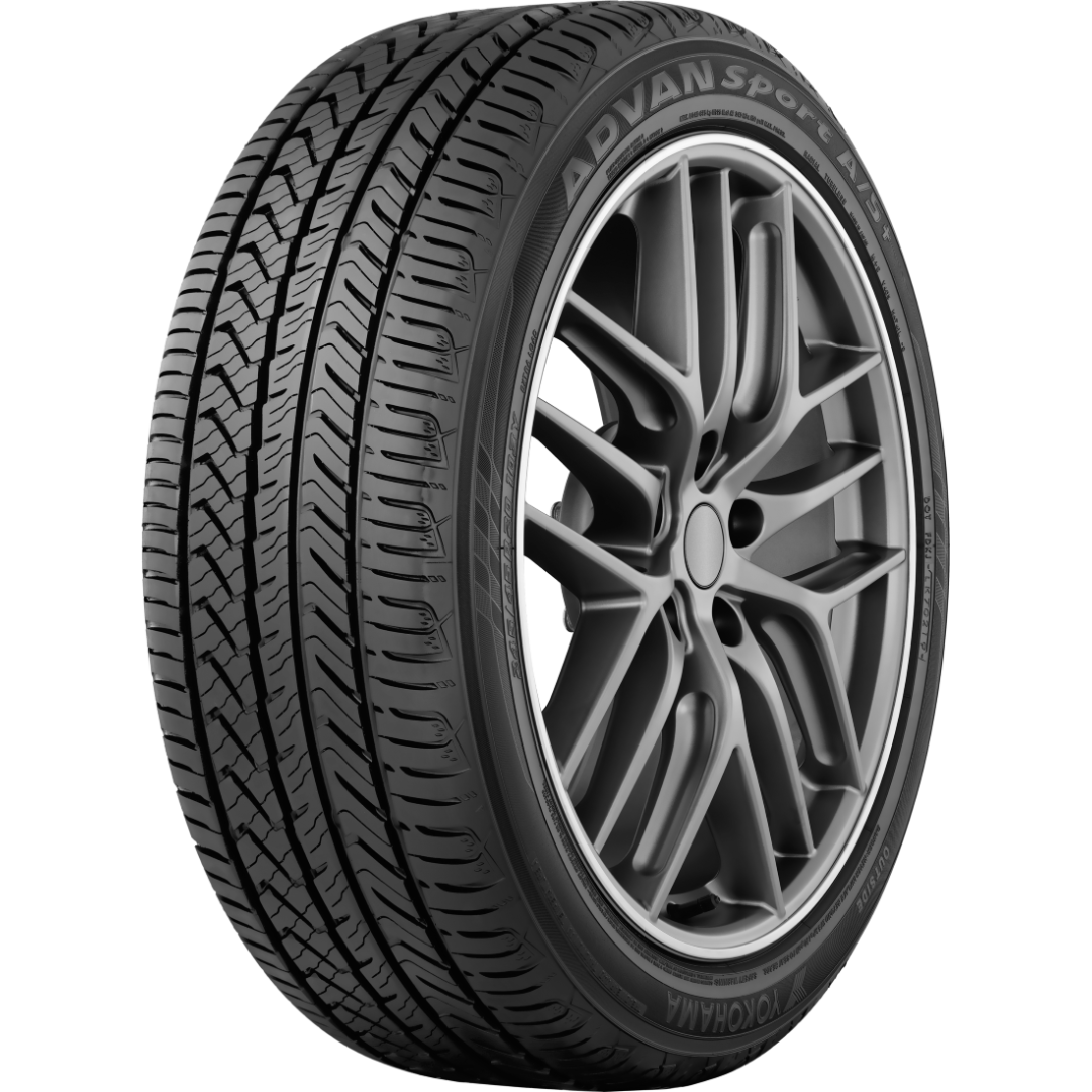 Yokohama Advan Sport A/S+ Tire - 255/40R18 99Y Yokohama Tire Tires - UHP All-Season
