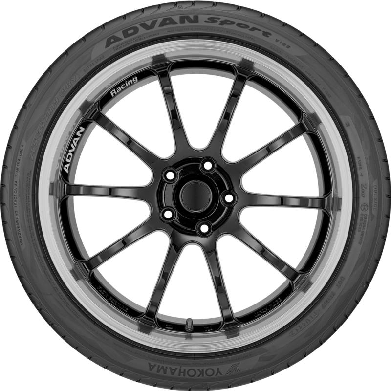 Yokohama Advan Sport V105 Tire - 315/30ZR22 107Y Yokohama Tire Tires - Max Perf. Summer