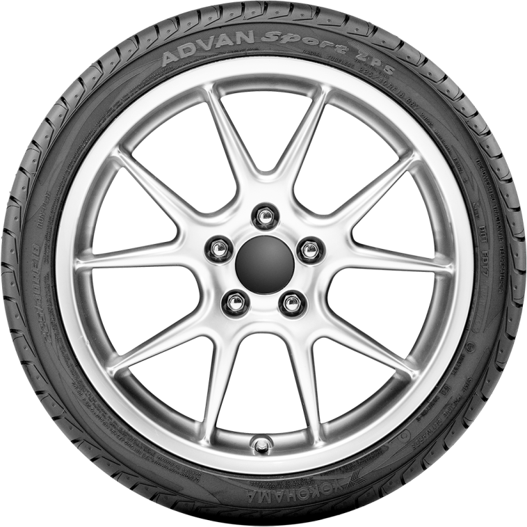 Yokohama Advan Sport ZPS Tire - 205/55RF16 91W Yokohama Tire Tires - UHP Summer