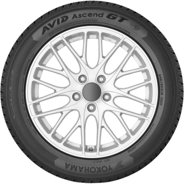 Yokohama Avid Ascend GT Tire - 245/45R20 99V Yokohama Tire Tires - Grand Tour All-Season