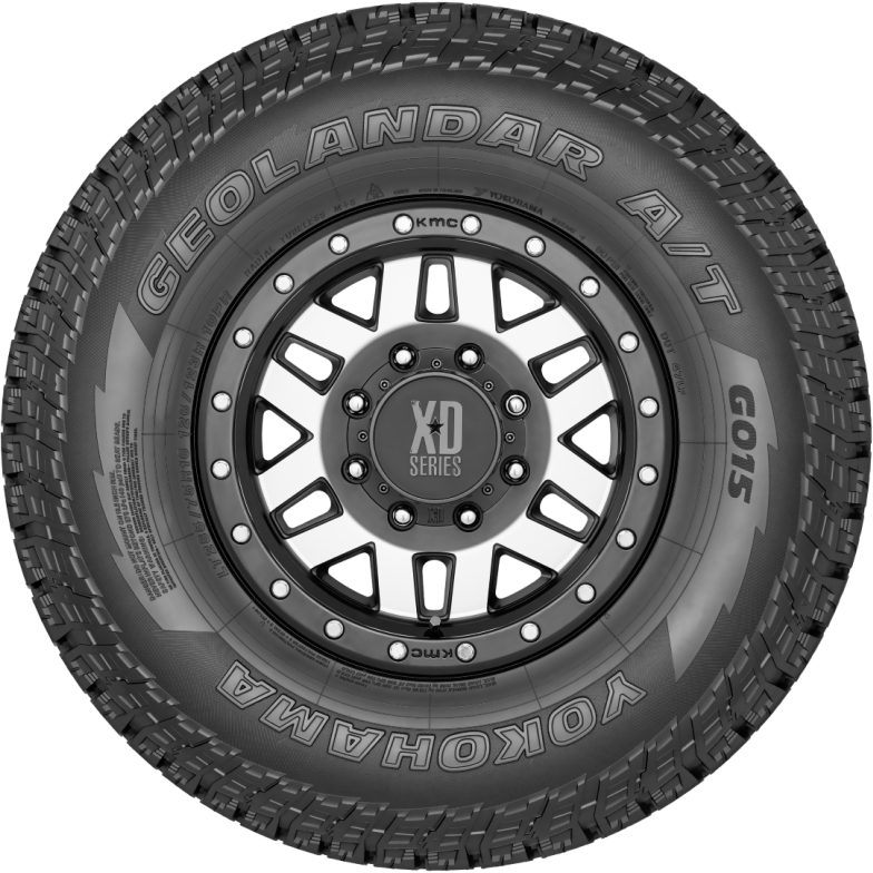 Yokohama Geolandar A/T G015 Tire - LT265/70R17 121/118S Yokohama Tire Tires - On/Off-Road A/T