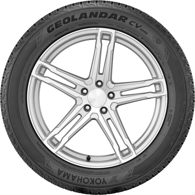 Yokohama Geolandar CV G058 Tire - 245/65R17 107H Yokohama Tire Tires - Cross/SUV All-Season