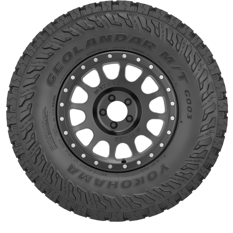 Yokohama Geolandar M/T G003 Tire - LT295/55R20 123/120Q Yokohama Tire Tires - Off-Road Max Traction