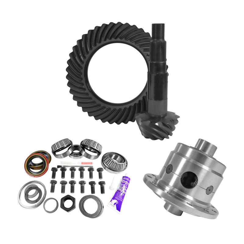 Yukon Gear 11.25in Dana 80 4.88 Rear Ring & Pinion Install Kit 35 Spline Positraction 4.375in BRG