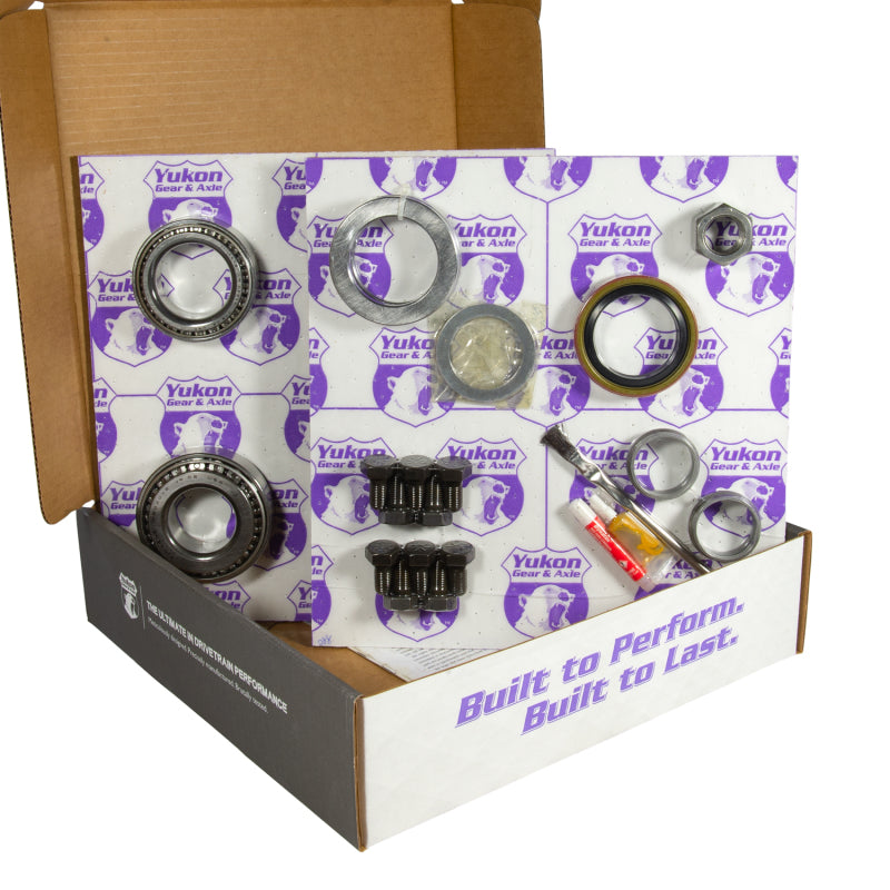 Yukon Gear 8.5in GM 3.73 Rear Ring & Pinion Install Kit Axle Bearings 1.78in Case Journal