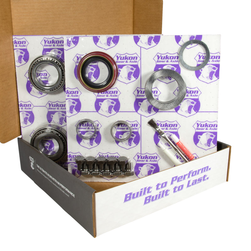 Yukon Gear 8.8in Ford 4.56 Rear Ring & Pinion Install Kit 2.99in OD Axle Bearings and Seals