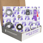 Yukon Gear Ring & Pinion Gear Kit Front & Rear for Toyota 9.5/9.5 Differential 5.29 Ratio