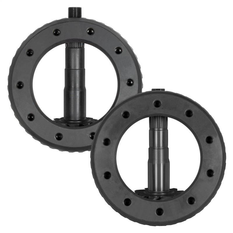 Yukon Gear Ring & Pinion Gear Kit Pkg F&R w/Install Kits Toyota 8.0/8.0 IFS 4.56 Ratio