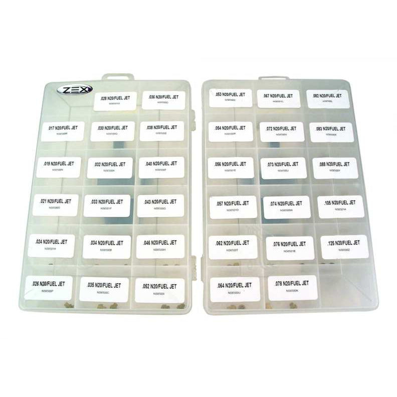 ZEX Nitrous Jet Pack Kit Master ZEX Nitrous Jets