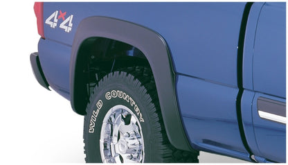 Bushwacker 03-06 Chevy Silverado 1500 Fleetside Extend-A-Fender Style Flares 2pc - Black