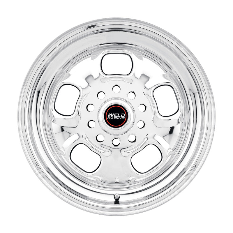 Weld Rodlite 15x14 / 5x4.5 & 5x4.75 BP / 7.5in. BS Polished Wheel - Non-Beadlock Weld Wheels - Forged