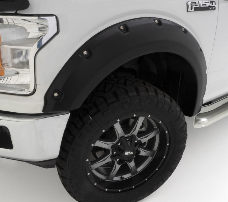 Bushwacker 18-19 Ford F-150 Pocket Style Flares 4 pc - Oxford White