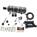 Nitrous Express 4150 4-BBL/Gasoline Nitrous Kit (50-300HP) w/Composite Bottle Nitrous Express Nitrous Systems