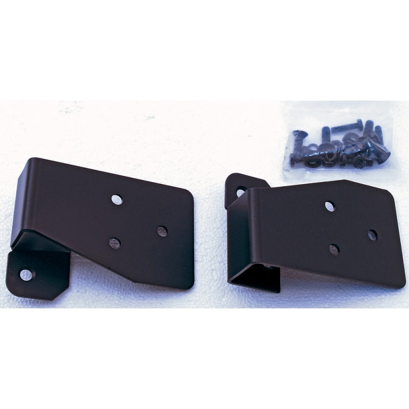 Rugged Ridge 03-06 Jeep Wrangler Black Mirror Relocation Brackets Rugged Ridge Exterior Trim