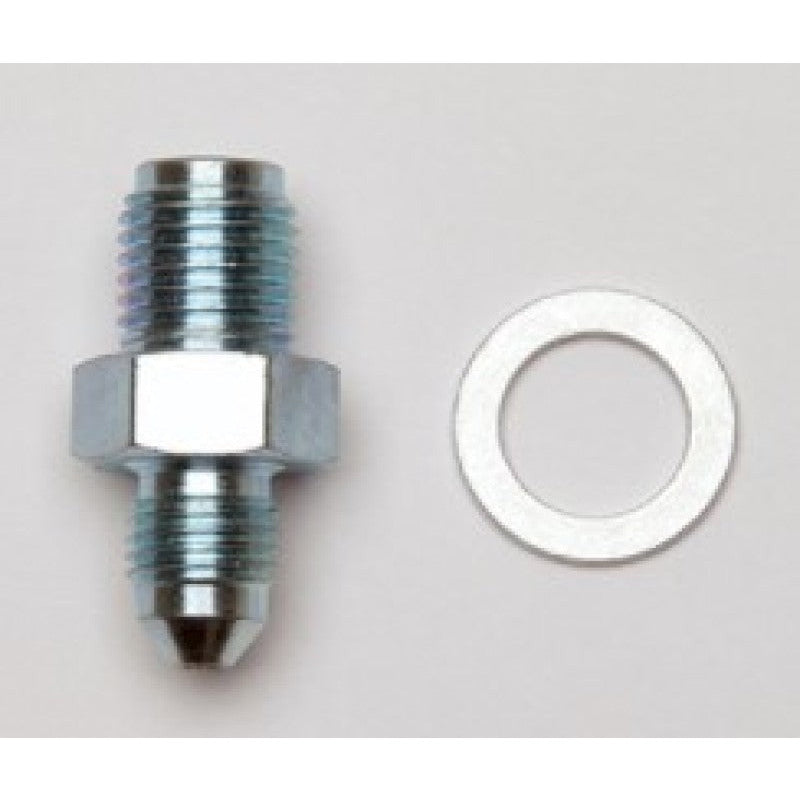 Wilwood Fitting Kit Adaptor -3 JIC to 7/16-20 Male w/ Crush Washer Wilwood Brake Hardware