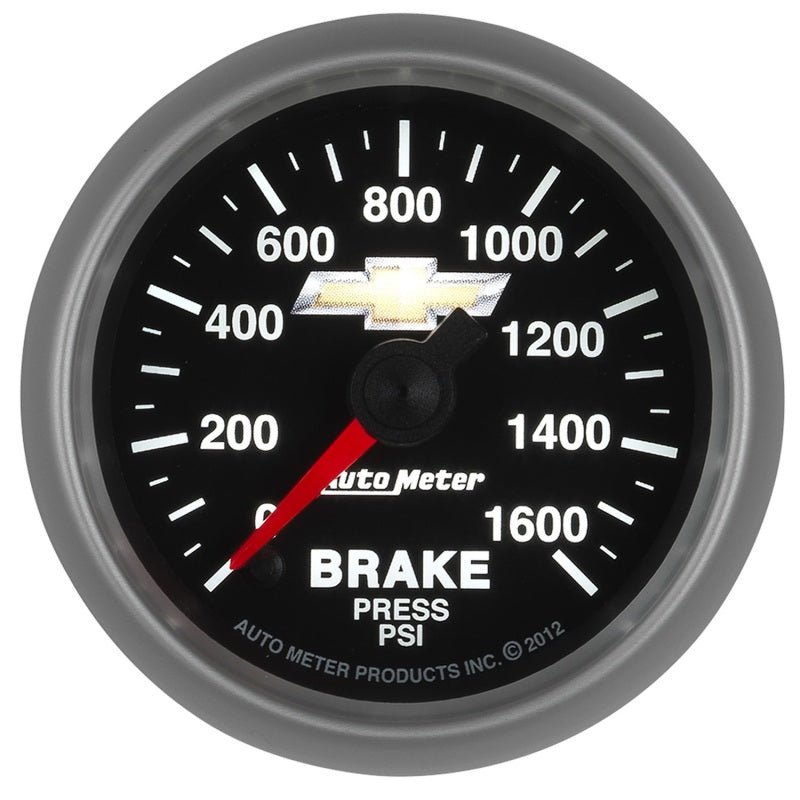Autometer Performance Parts 52mm 0-1600 PSI Brake Pressure COPO Camaro Gauge Pack AutoMeter Gauges