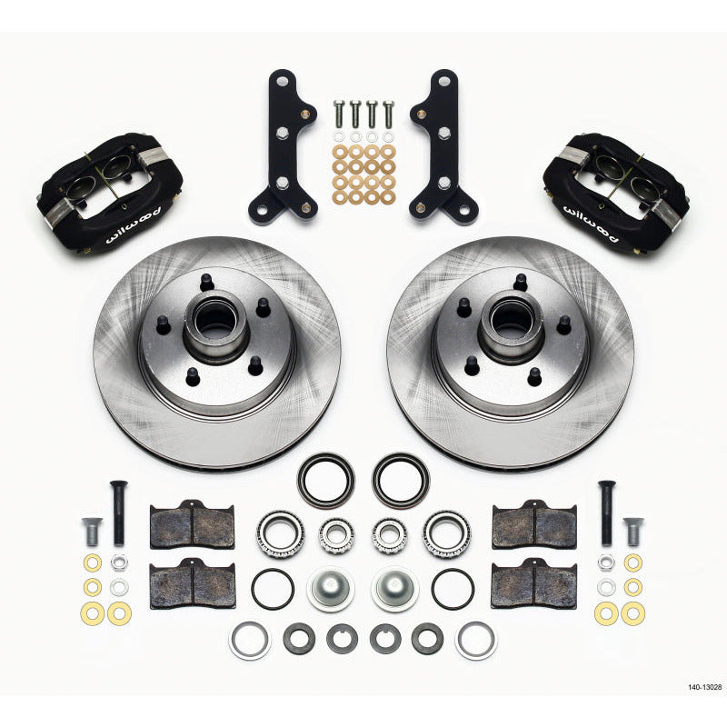 Wilwood Forged Dynalite Front Kit 11.88in 1 PC Rotor&Hub Buick Rivera 1964-65 Wilwood Big Brake Kits