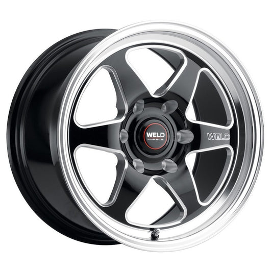 Weld S156 20x10 Ventura 6 Drag 6x139.7 ET38 BS7.00 Gloss BLK MIL DIA 106.1 Weld Wheels - Cast