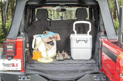 Rugged Ridge C3 Cargo Cover W/O Subwoofer 07-18 Jeep Wrangler JK 2 Door Rugged Ridge Car Covers