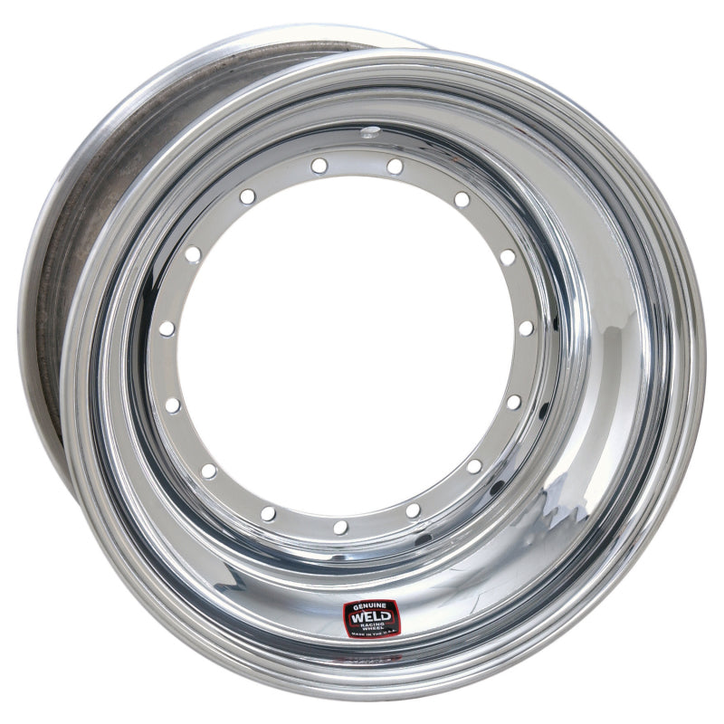 Weld Sprint Direct Mount 15x8 / 5x9.75 BP / 4in. BS Polished Assembly - No Beadlock Weld Wheels - Forged