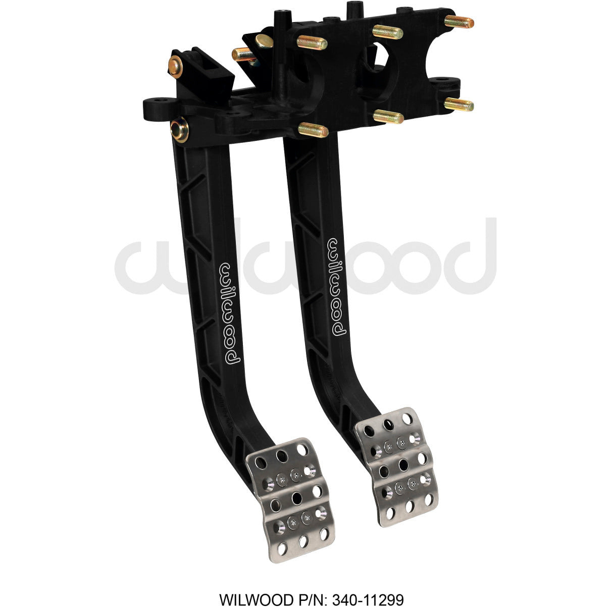 Wilwood Adjustable Dual Pedal - Brake / Clutch - Rev. Swing Mount - 6.25:1 Wilwood Pedals