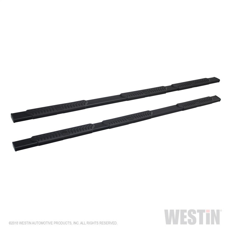 Westin 07-19 Chevy Silverado/Sierra Crew Cab (85ft Bed) R5 M-Series Wheel-to-Wheel Nerf Bars - Blk