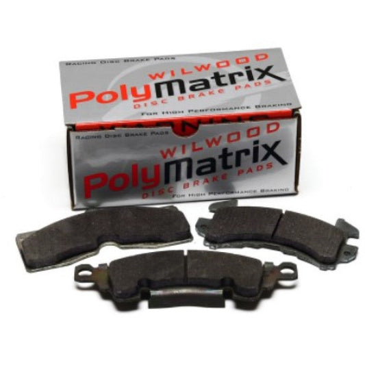 Wilwood PolyMatrix Pad Set - D412 Q Wilwood Brake Pads - Performance