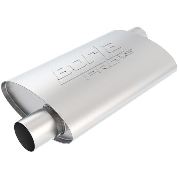 Borla Universal Pro-XS Muffler - Offset/Offset Oval 2.5in Borla Muffler