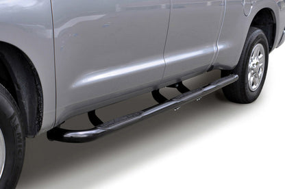 Go Rhino 14-19 Chevrolet Silverado 1500 LD Classic CC 5.8ft Bed 6000 Series SideSteps - W2W - Black