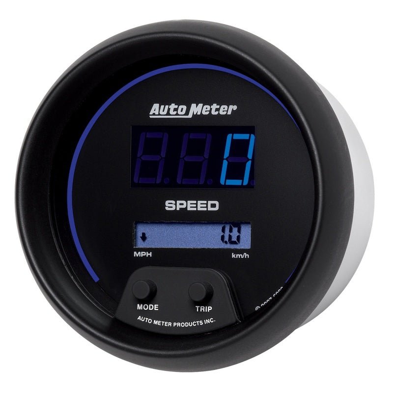 Autometer Cobalt Digital 85.7mm Black Electric Programable Speedometer AutoMeter Gauges