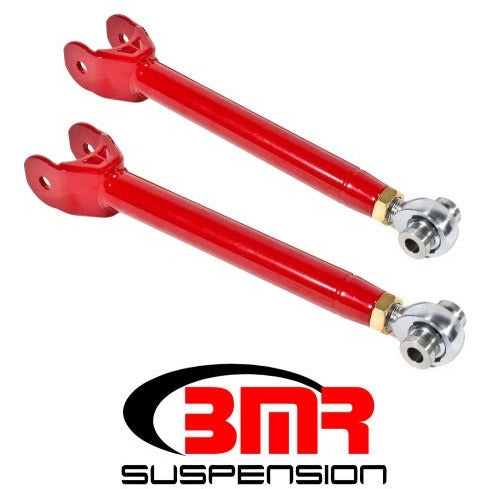 BMR 16-17 6th Gen Camaro Lower Trailing Arms w/ Single Adj. Rod Ends - Red BMR Suspension Suspension Arms & Components