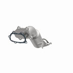 MagnaFlow Direct Fit Catalytic Converter 08-09 Subaru STi front OEM