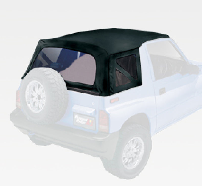 Rugged Ridge XHD S-Top Black Denim Clear Windows 95-98 Sidekicks Rugged Ridge Soft Tops