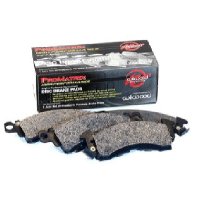 Wilwood Pad Set Promatrix D1180 Wilwood Brake Pads - Performance