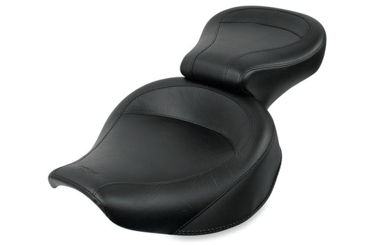 Mustang 82-00 Harley FXR Wide Touring 1PC Seat - Black