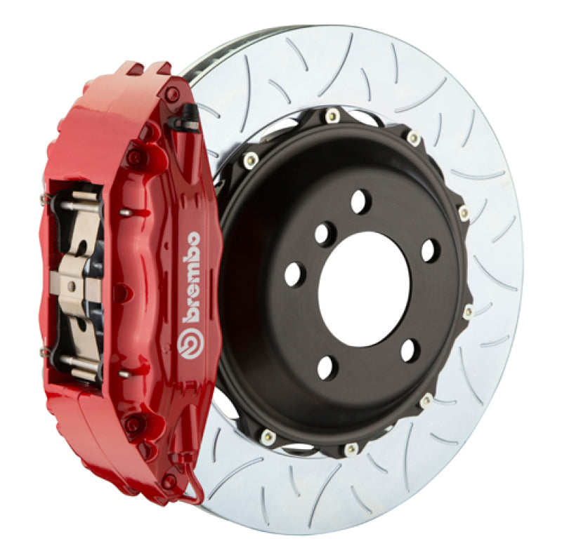 Brembo 01-06 M3 (E46) Front GT BBK 4 Piston Cast 2pc 355x32 2pc Rotor Slotted Type3-Red