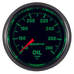 Autometer GS Series 2-1/16in Oil Temperature Gauge 140-280 Degrees Electric Full Sweep AutoMeter Gauges