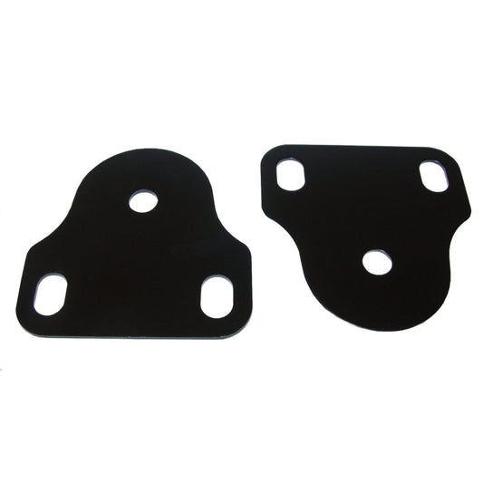 Rugged Ridge 76-95 Jeep CJ / Jeep Wrangler YJ Black Windshield Bracket Set Rugged Ridge Hardware - Singles