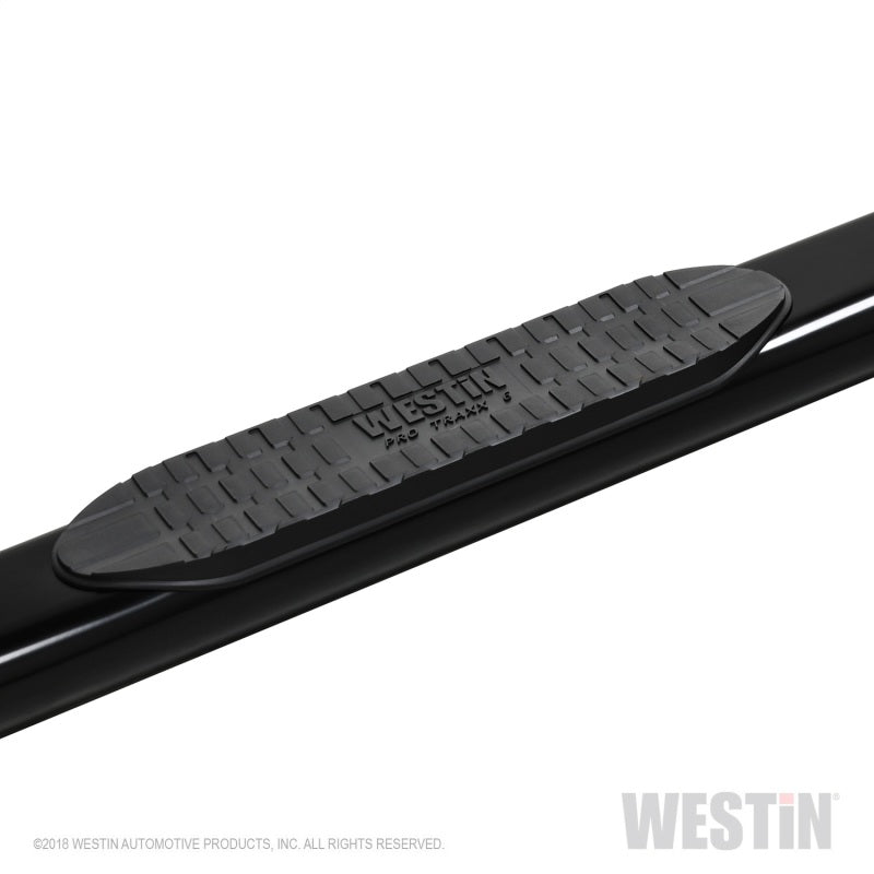 Westin 19-21 Ram 1500 Crew Cab PRO TRAXX 6 Oval Nerf Step Bars - Black