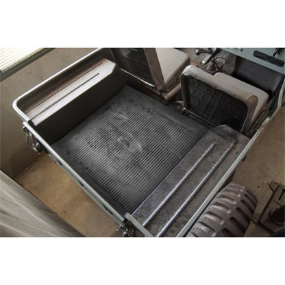 Rugged Ridge Floor Liner Cargo Black 1946-1981 Willys UNIVERSAL / Truck / Station Wagon Rugged Ridge Floor Mats - Rubber