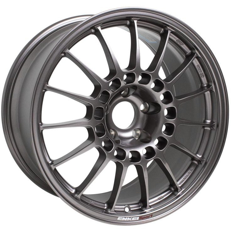 Enkei RCT5 18x9.5 5x114.3 38mm Offset 70mm Bore Dark Silver Wheel Enkei Wheels - Cast
