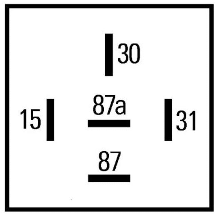 Hella Timer Control 24V 5Pin 0900S Delay On Hella Wiring Connectors