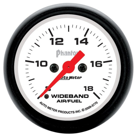 Autometer Wideband 2 1/16 inch Full Sweep Electric Air/Fuel Ratio Analog AutoMeter Gauges